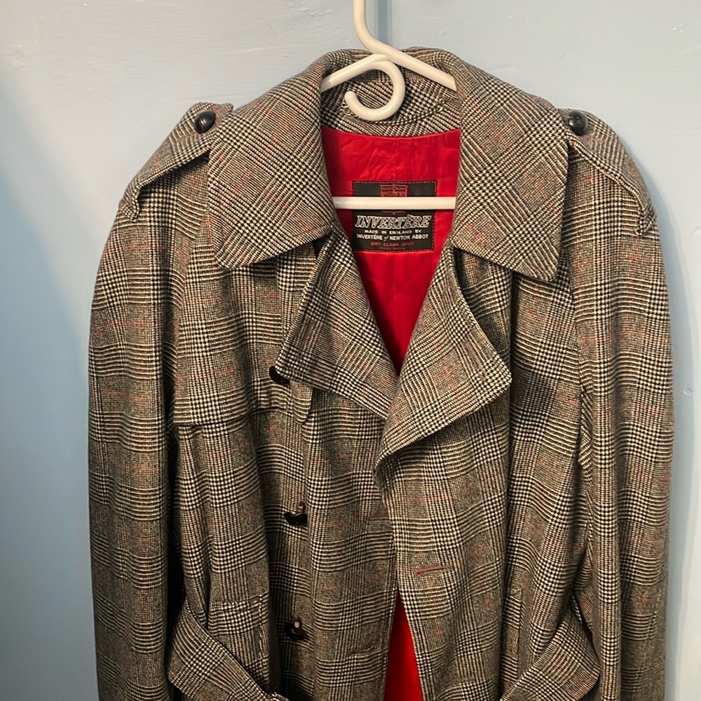 Invertere Men’s Coat Made in England 100% Wool